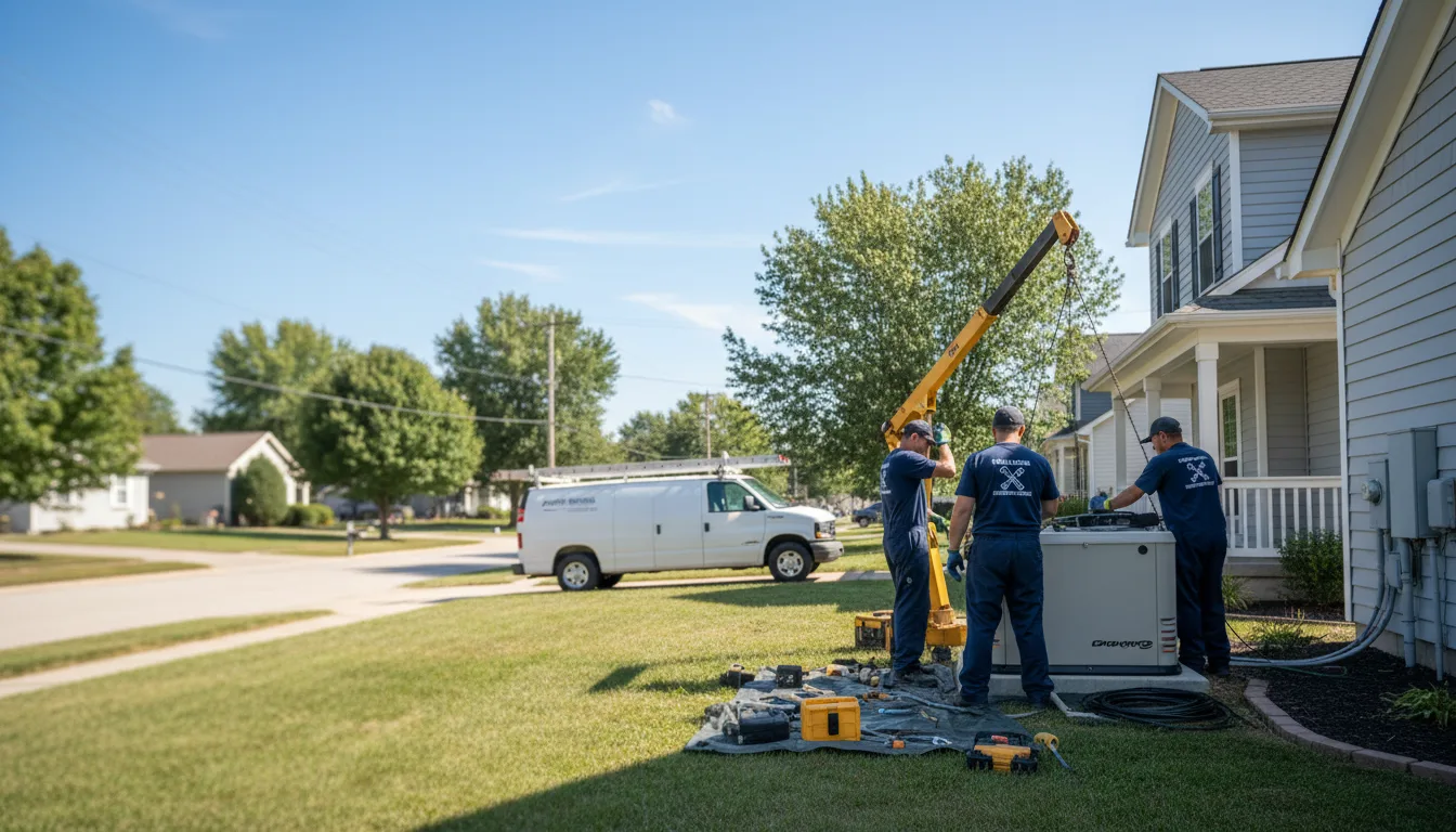 Generator Installation in Calumet City, IL near me